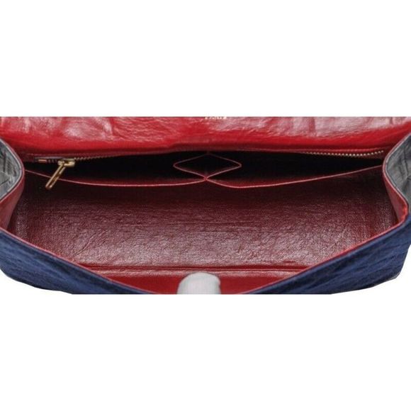 Chanel Matelasse Turnlock Straight Flap Chain Shoulder Jersey Material - Picture 8 of 9